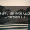 训练场细节：世俱杯保级大战盘一盘：天气被忽略太久了